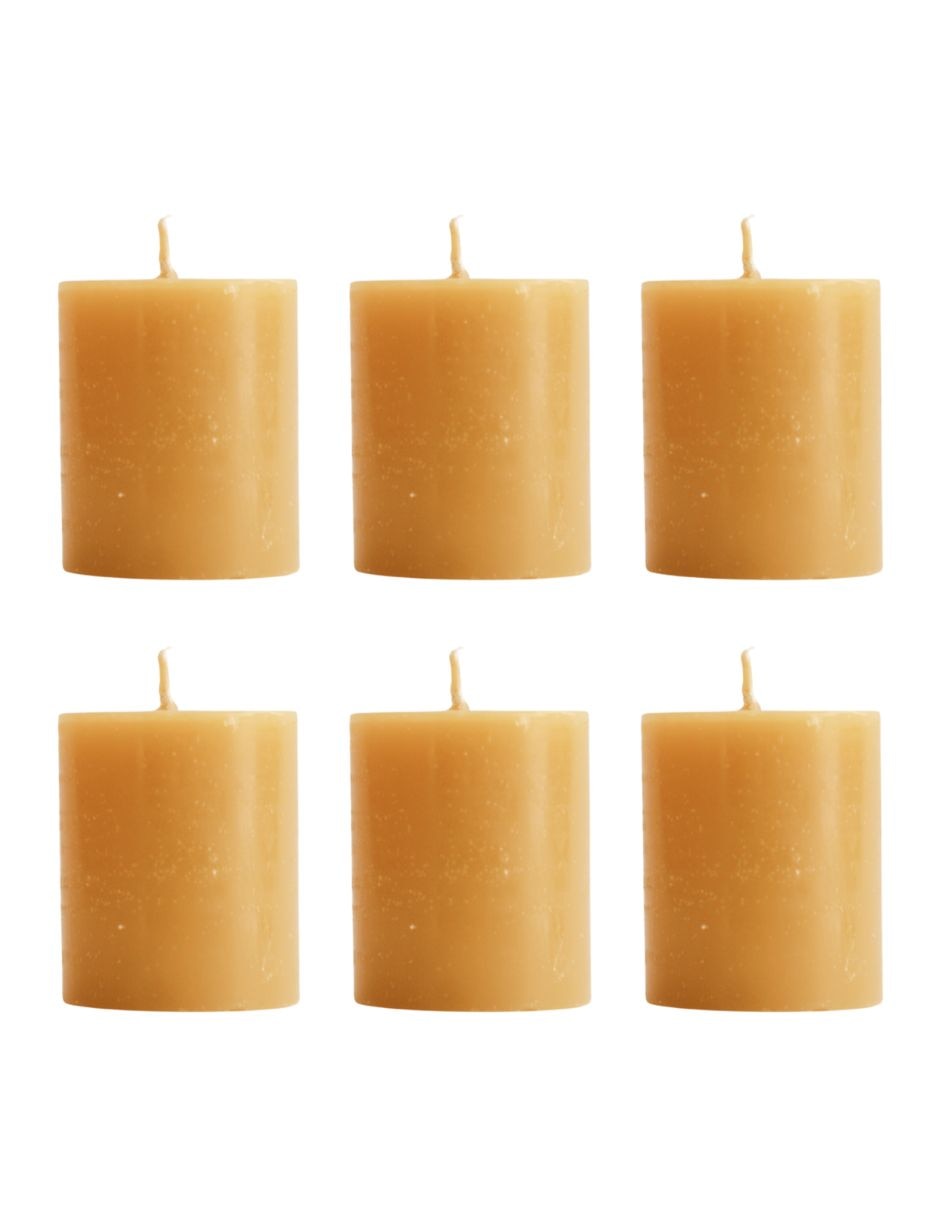 Set de velas votiva 6 piezas Set de velas votiva 6 piezas